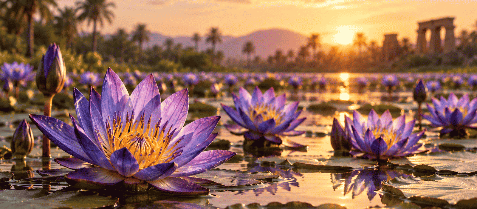 Egyptian Blue Lotus Pre-Ground